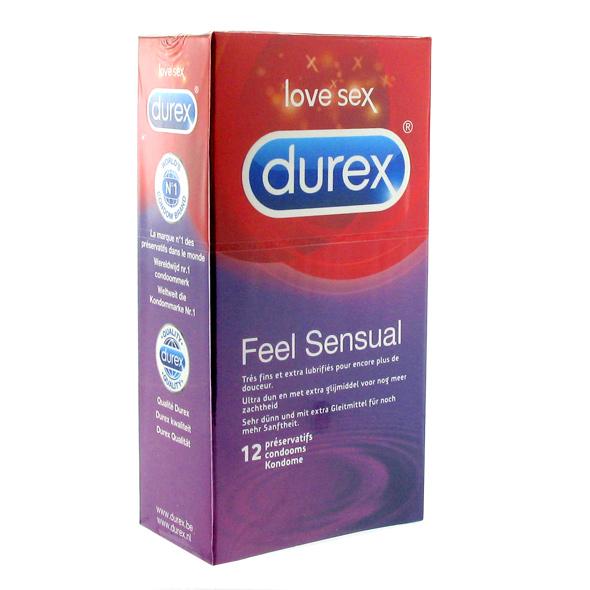 Durex – Feel Sensual Condoms 12 pcs