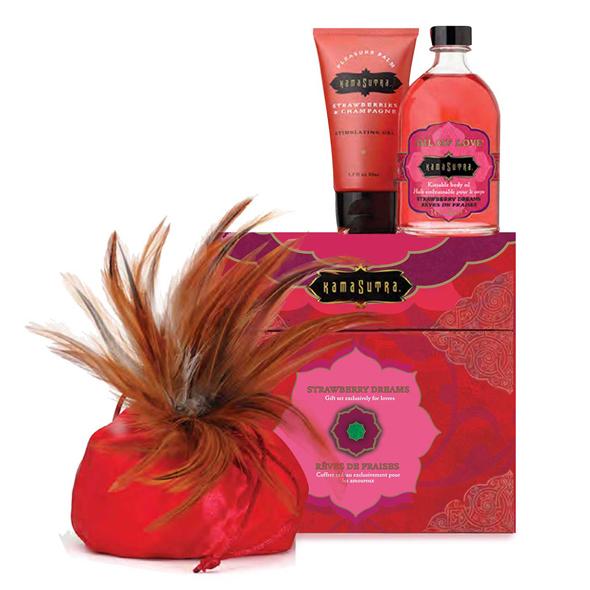 Kama Sutra – Treasure Trove Gift Set Strawberry