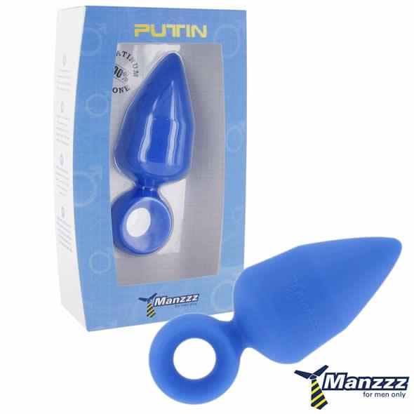 ManzzzToys – Putin Butt Plug Blue