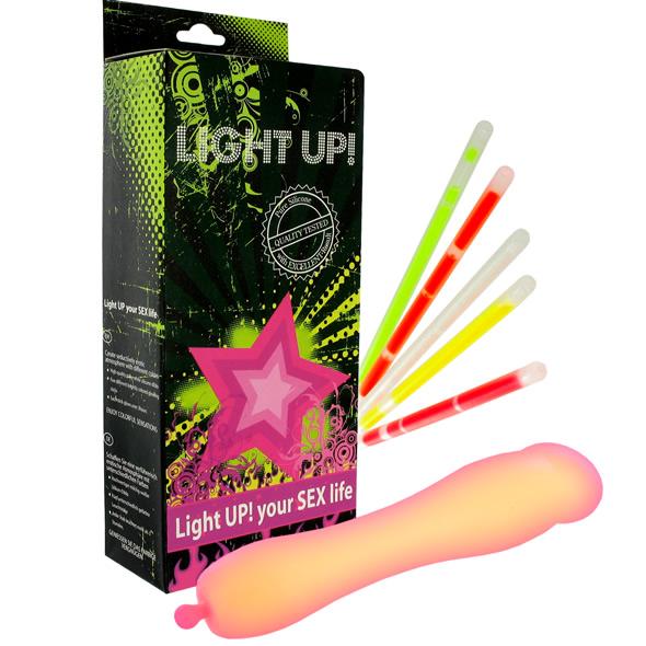 Light-Up Dildo Semirealistic