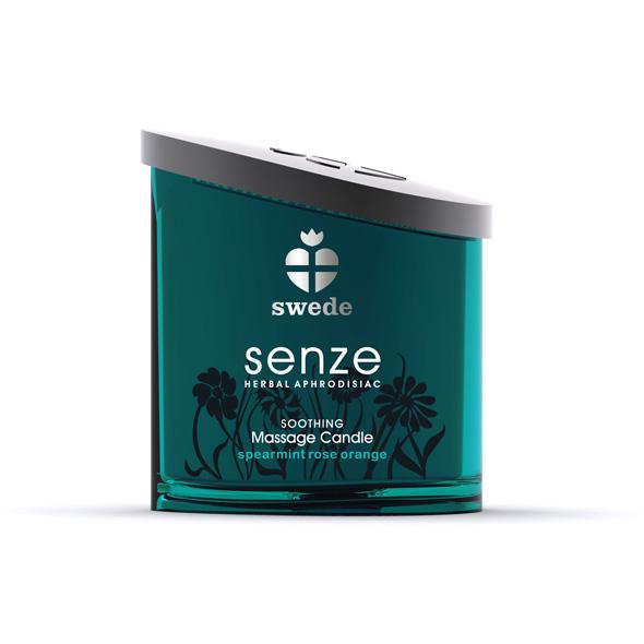 Swede – Senze Massage Candle Soothing Spearmint Rose Orange 150 ml