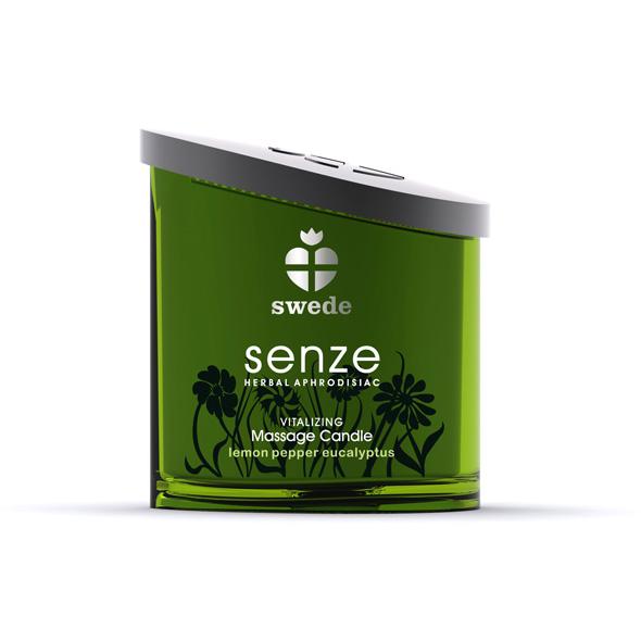 Swede – Senze Massage Candle Vitalizing Lemon Pepper Eucalyptus 150 ml