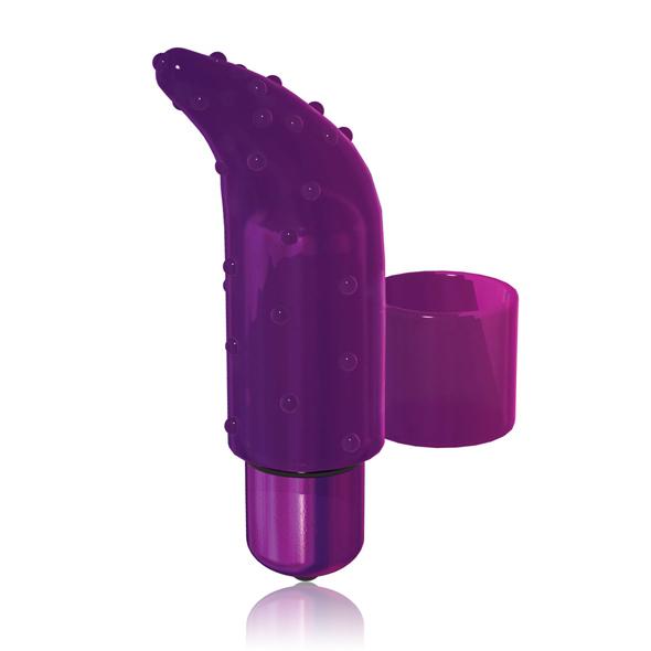 Frisky Finger PowerBullet Finger Vibrator Purple