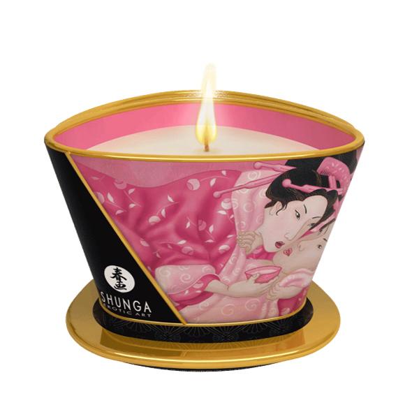 Shunga – Massage Candle Rose Petals 170 ml