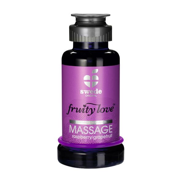 Swede – Fruity Love Massage Raspberry Grapefruit 100 ml