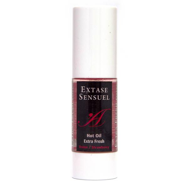 Extase Sensuel – Hot Oil Extra Fresh Strawberry 30 ml