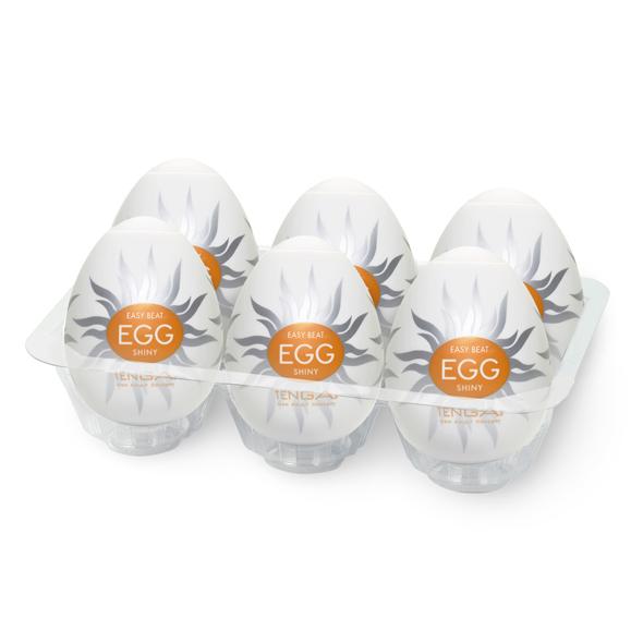 Tenga – Egg Shiny (6 Pieces)