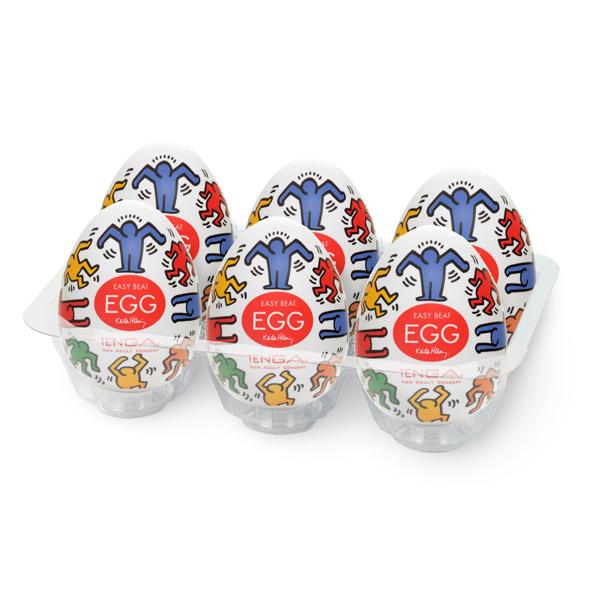 Tenga – Keith Haring Egg Dance (6 Pieces)