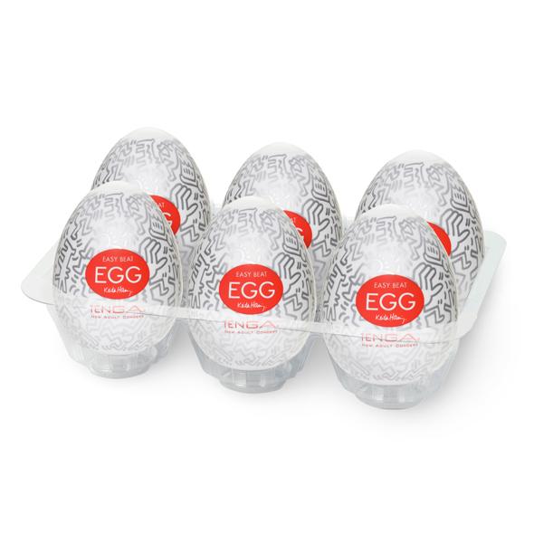 Tenga – Keith Haring Egg Party (6 Pieces)