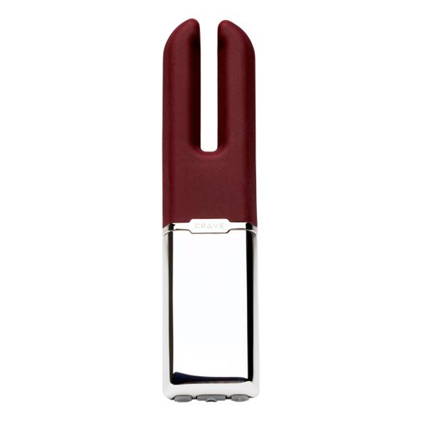 Crave – Duet Vibrator Crimson