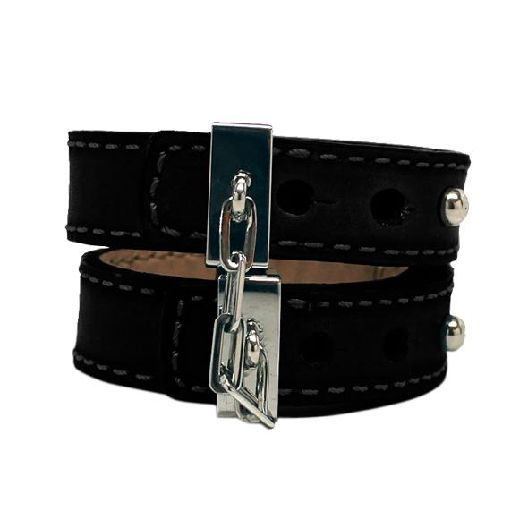 Crave – Leather Cuffs Black