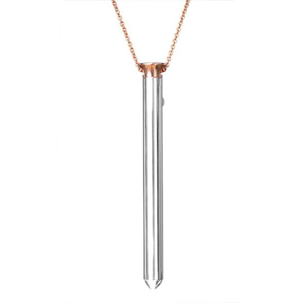 Crave – Vesper Vibrator Necklace Rose Gold