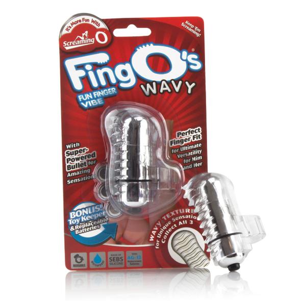 The Screaming O – The FingO Wavy Clear