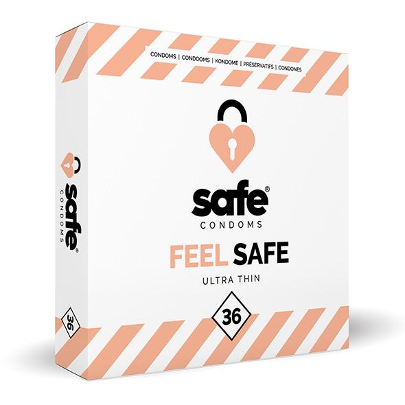 Safe – Feel Safe Condoms Ultra-Thin 36 pcs