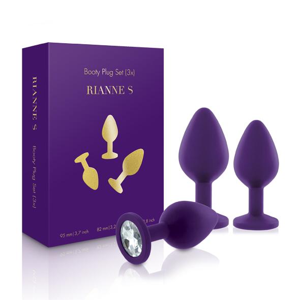 RS – Soiree – Booty Plug Original Set 3x Purple