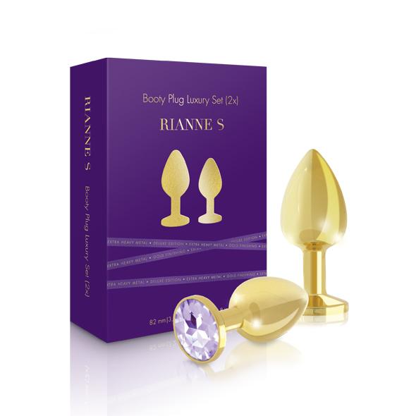 RS – Soiree – Booty Plug Original Luxury Set 2x Gold