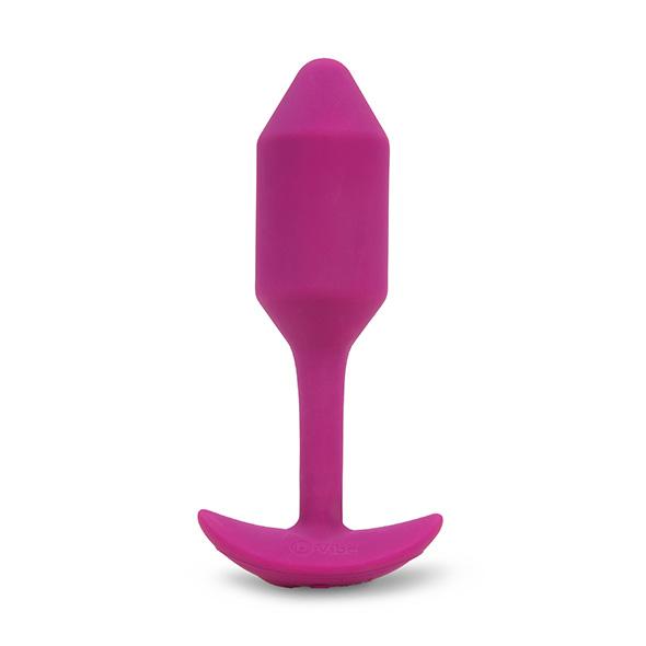 B-Vibe – Vibrating Snug Plug M Rose