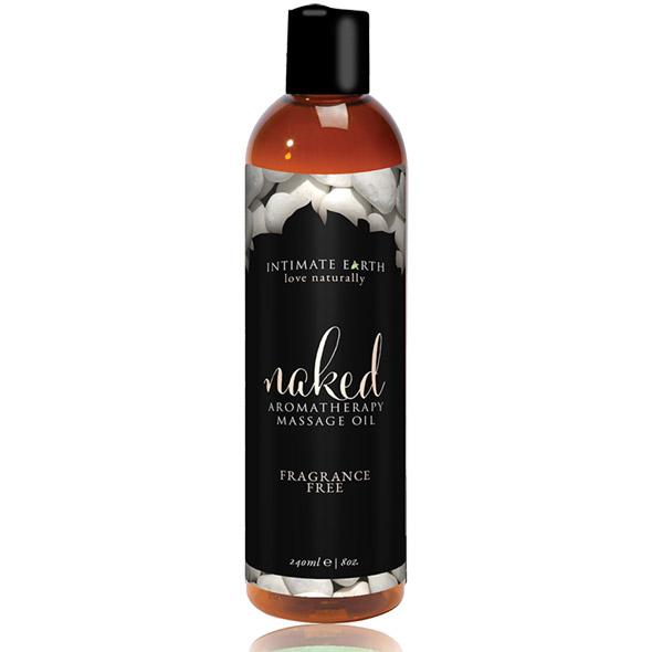 Intimate Earth – Massage Oil Naked Unscented 240 ml