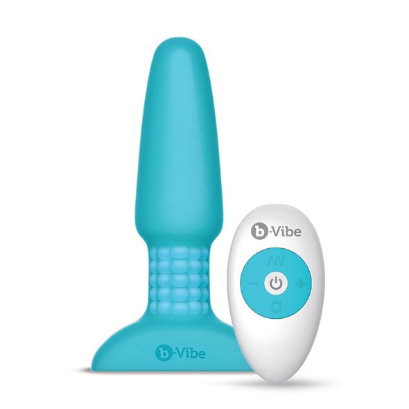 B-Vibe – Rimming Remote Control Plug 2 Teal