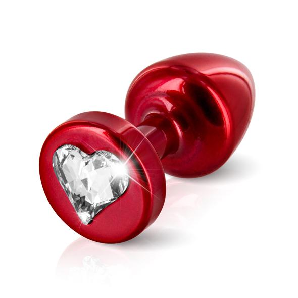 Diogol – Anni R Butt Plug Heart Red 25 mm