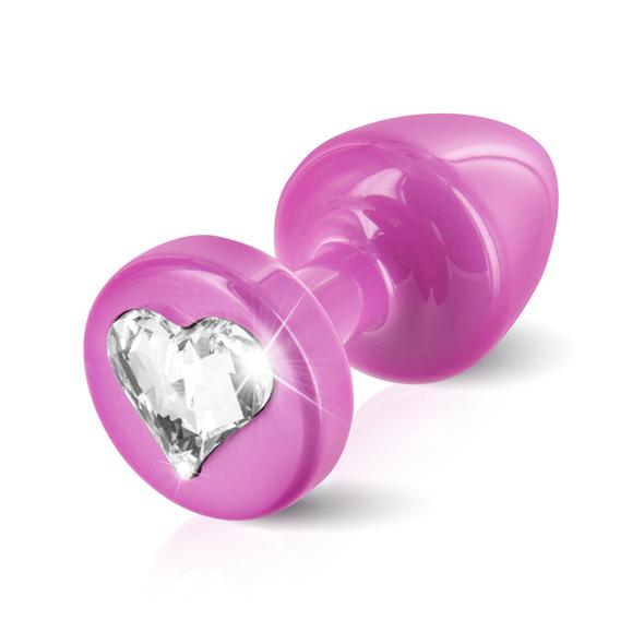 Diogol – Anni R Butt Plug Heart Pink 25 mm