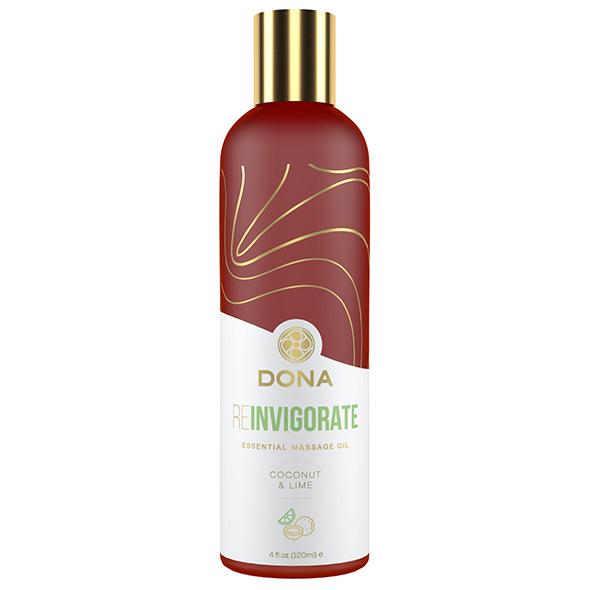 Dona – Essential Massage Oil Reinvigorate Coconut Lime 120 ml