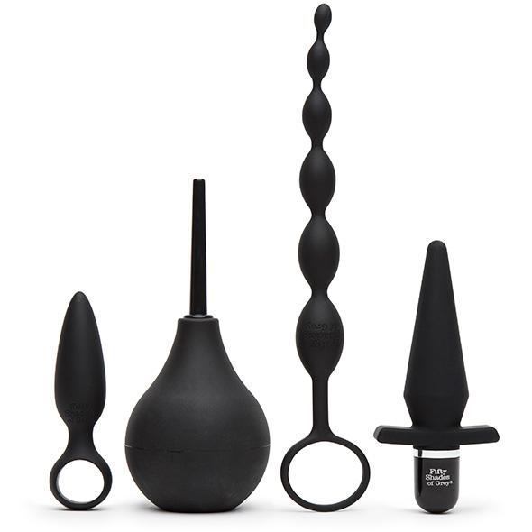 Fifty Shades of Grey – Pleasure Overload Starter Anal Kit (4 piece kit)