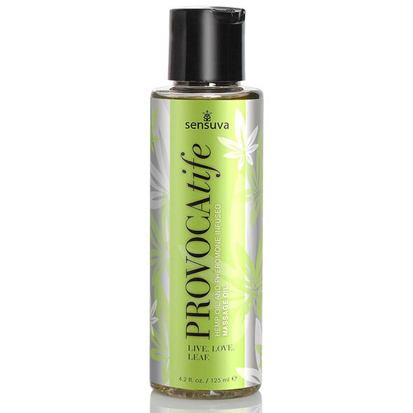 Sensuva – Provocatife Cannabis Oil & Pheromone Infused Massage Oil 120 ml