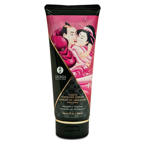 Shunga – Massage Cream Raspberry 200 ml