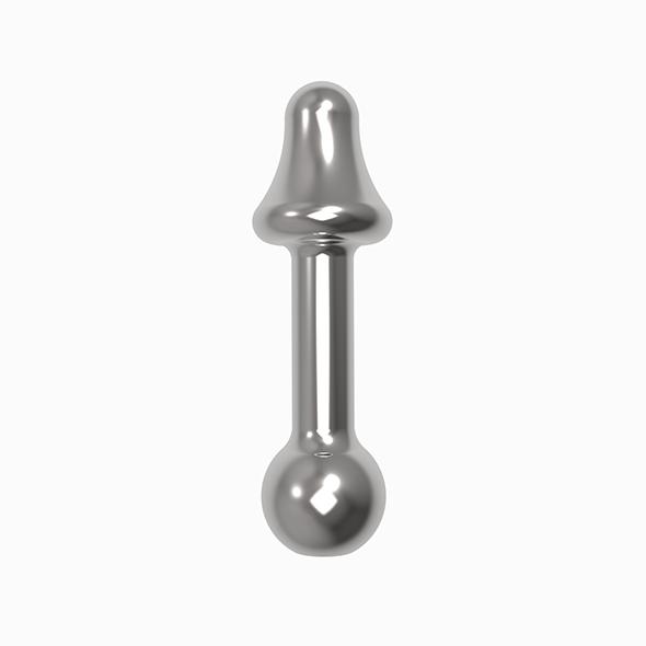 Diogol – Jaz AH Vibrating Dildo Anal Plug 35 mm