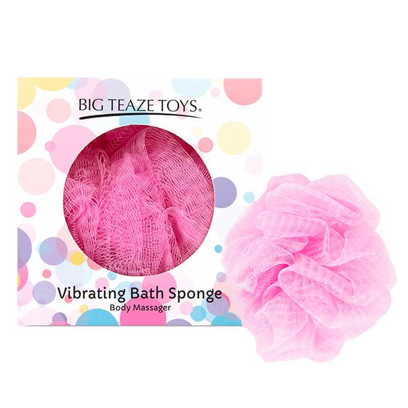 Big Teaze Toys – Bath Sponge Vibrating Pink