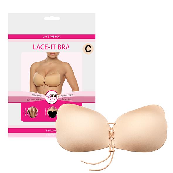 Bye Bra – Lace-It Bra Cup C Nude